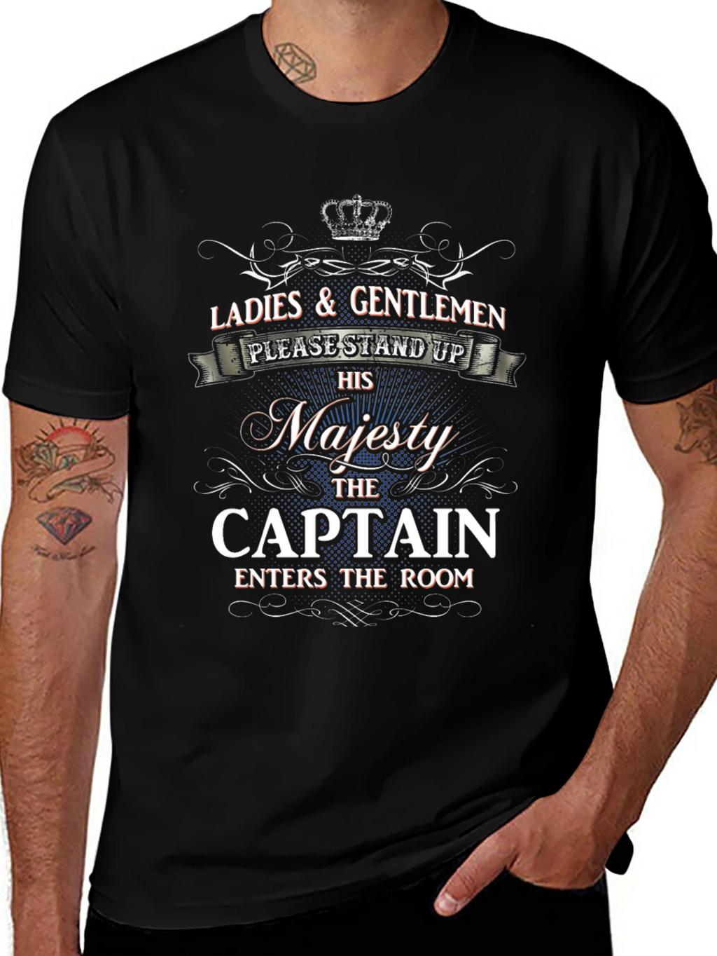 His Majesty The Captain T-Shirt