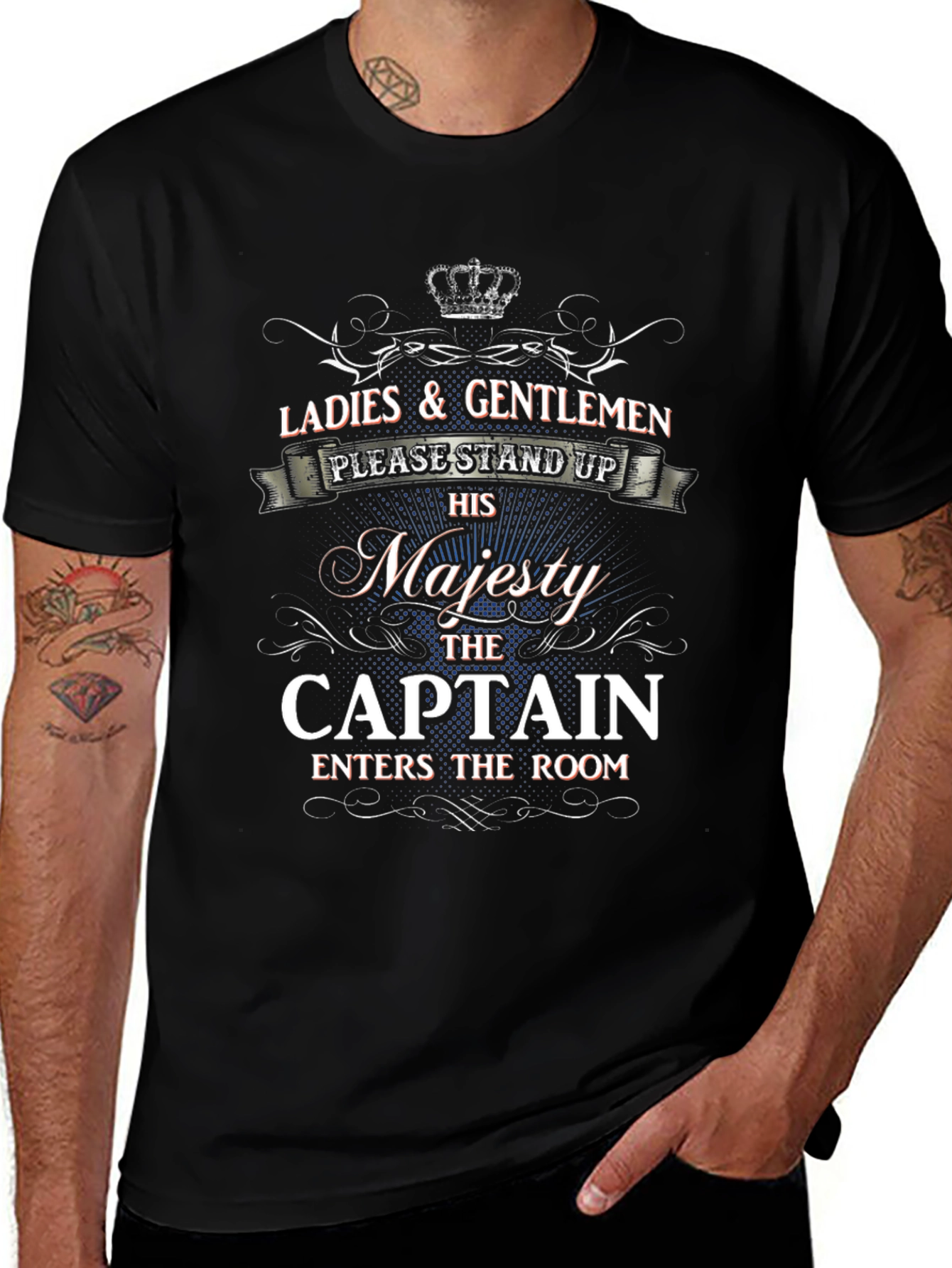 His Majesty The Captain T-Shirt
