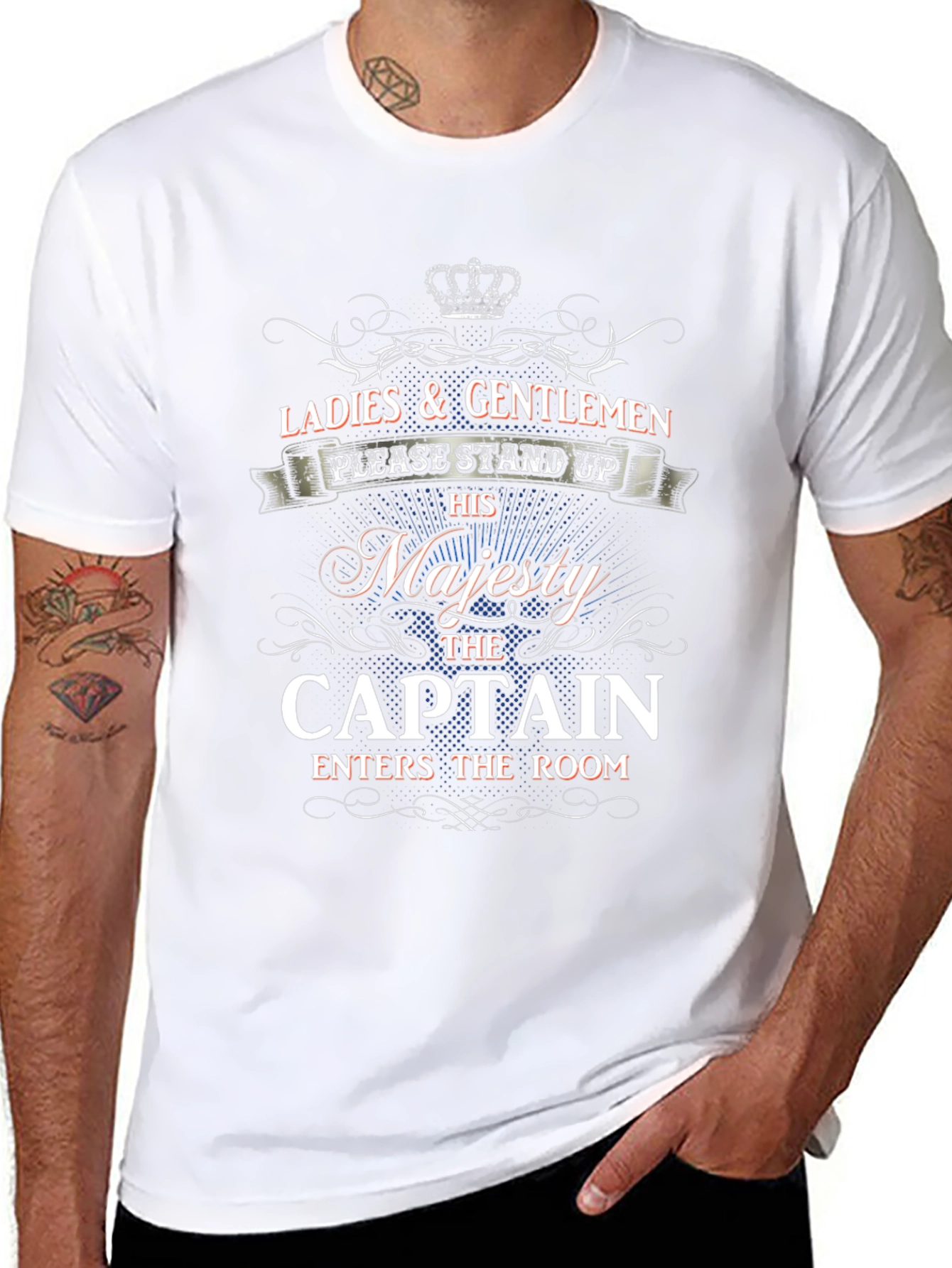 His Majesty The Captain T-Shirt