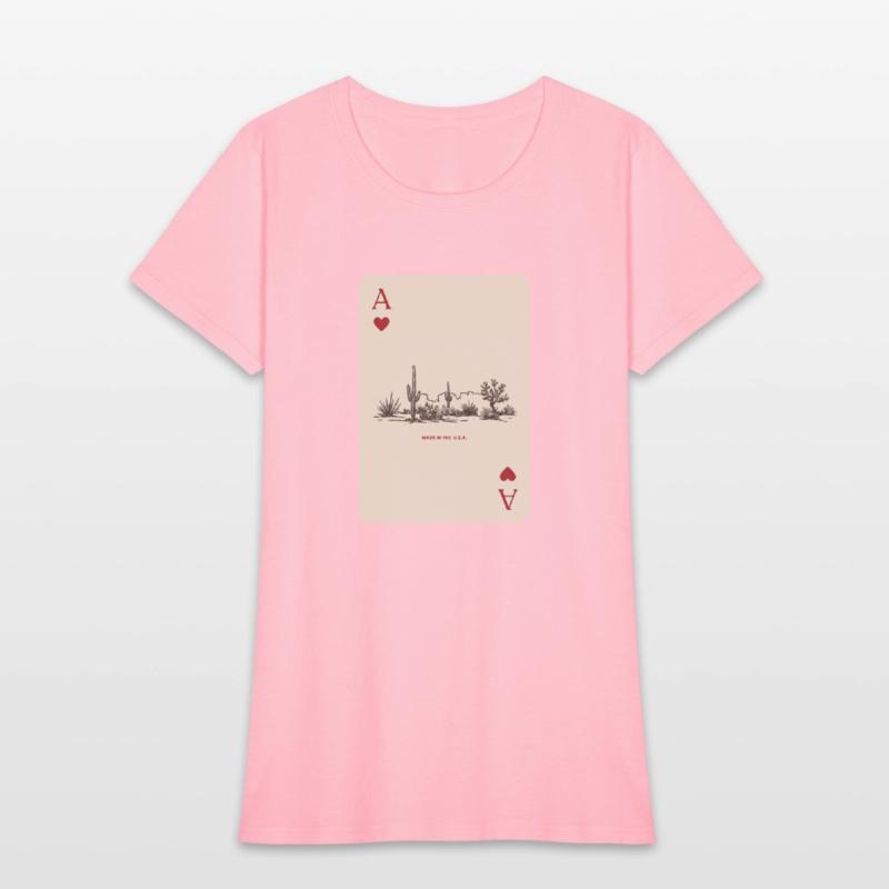 Desert Playing Card Vintage Western Landscape