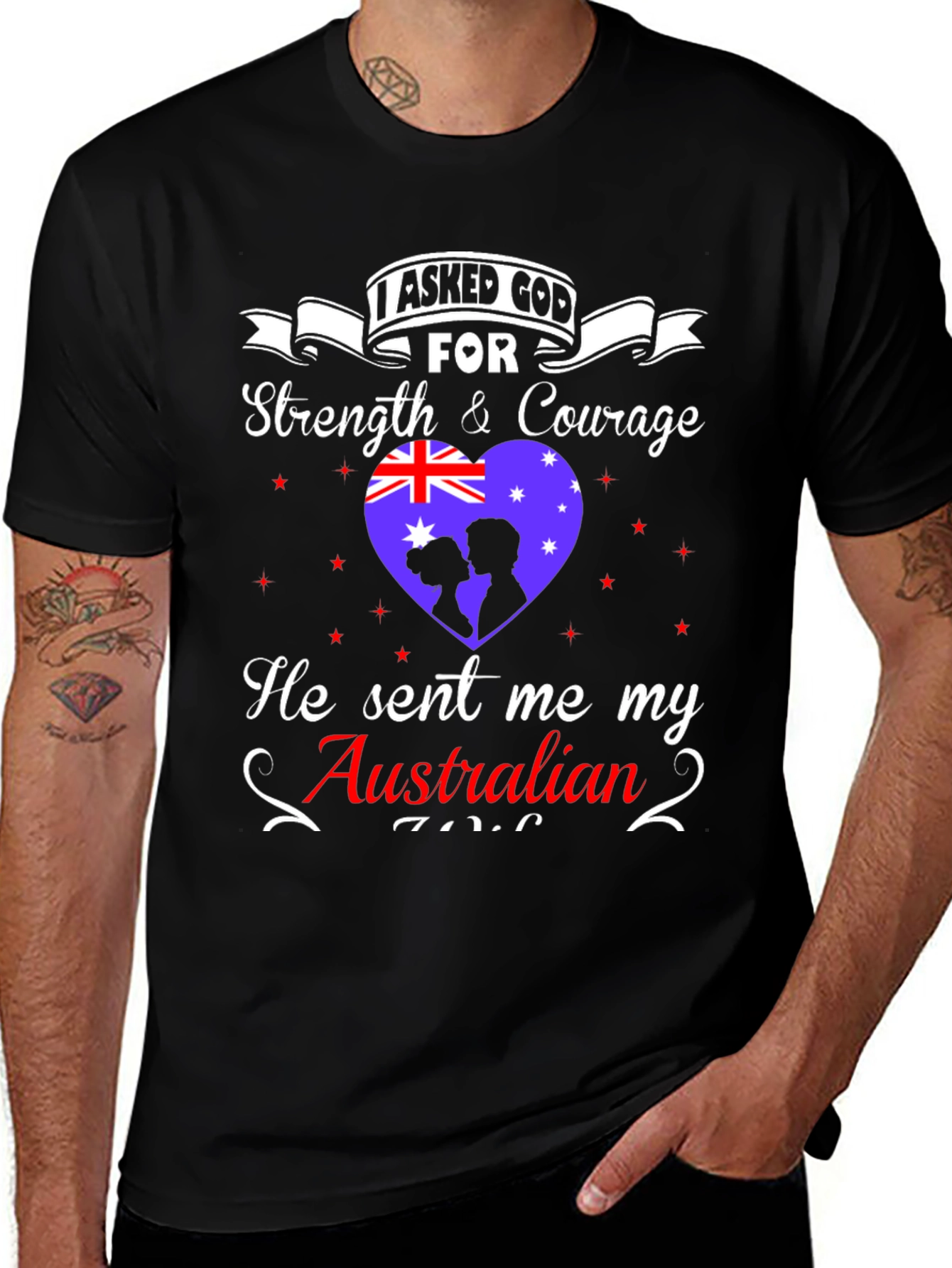 Australian Pride T-Shirt: Strength & Courage Gift
