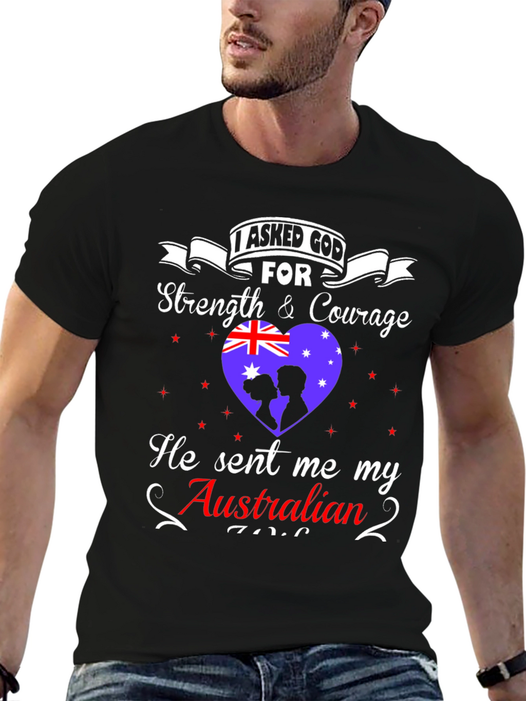 Australian Pride T-Shirt: Strength & Courage Gift