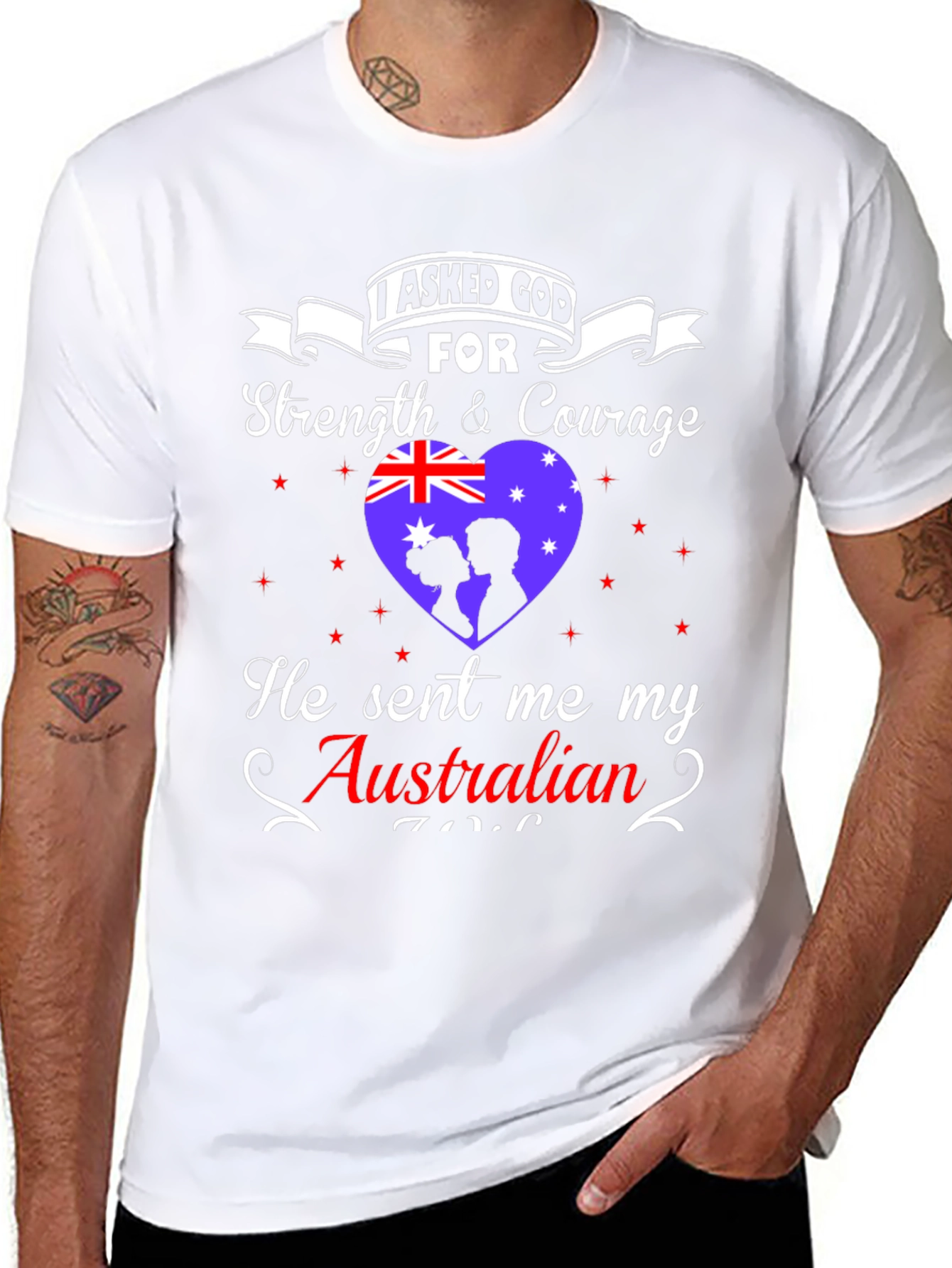 Australian Pride T-Shirt: Strength & Courage Gift