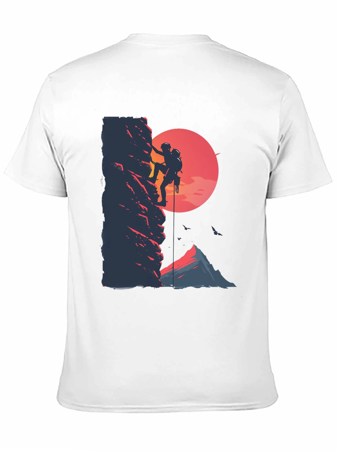 Rock Climbing Graphic Tee - Adventure Shirt