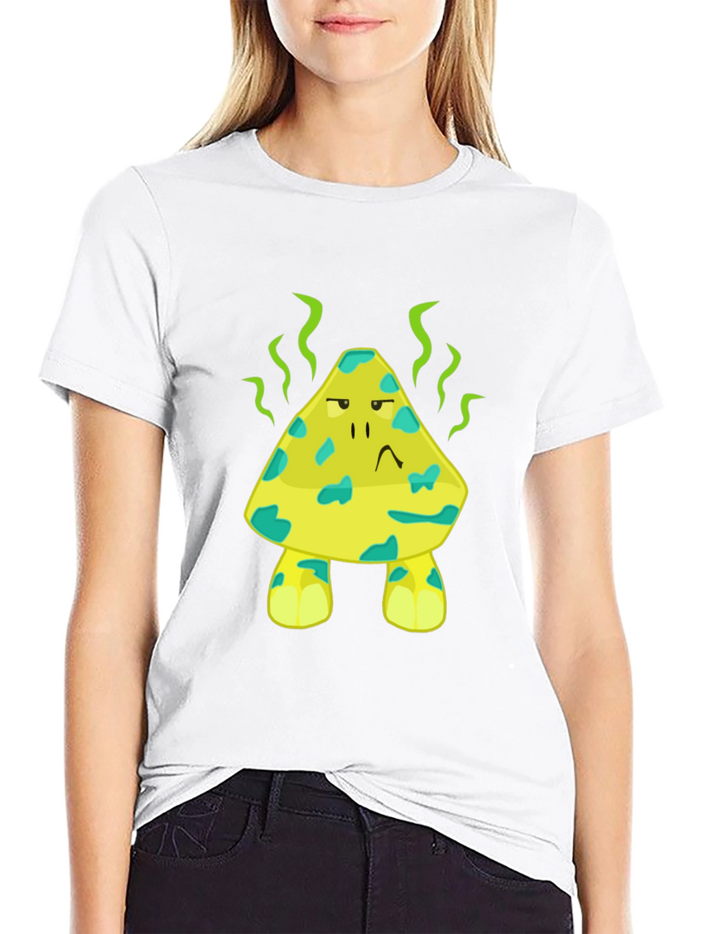 Stinky Cheese Cartoon Graphic Novelty T-Shirt