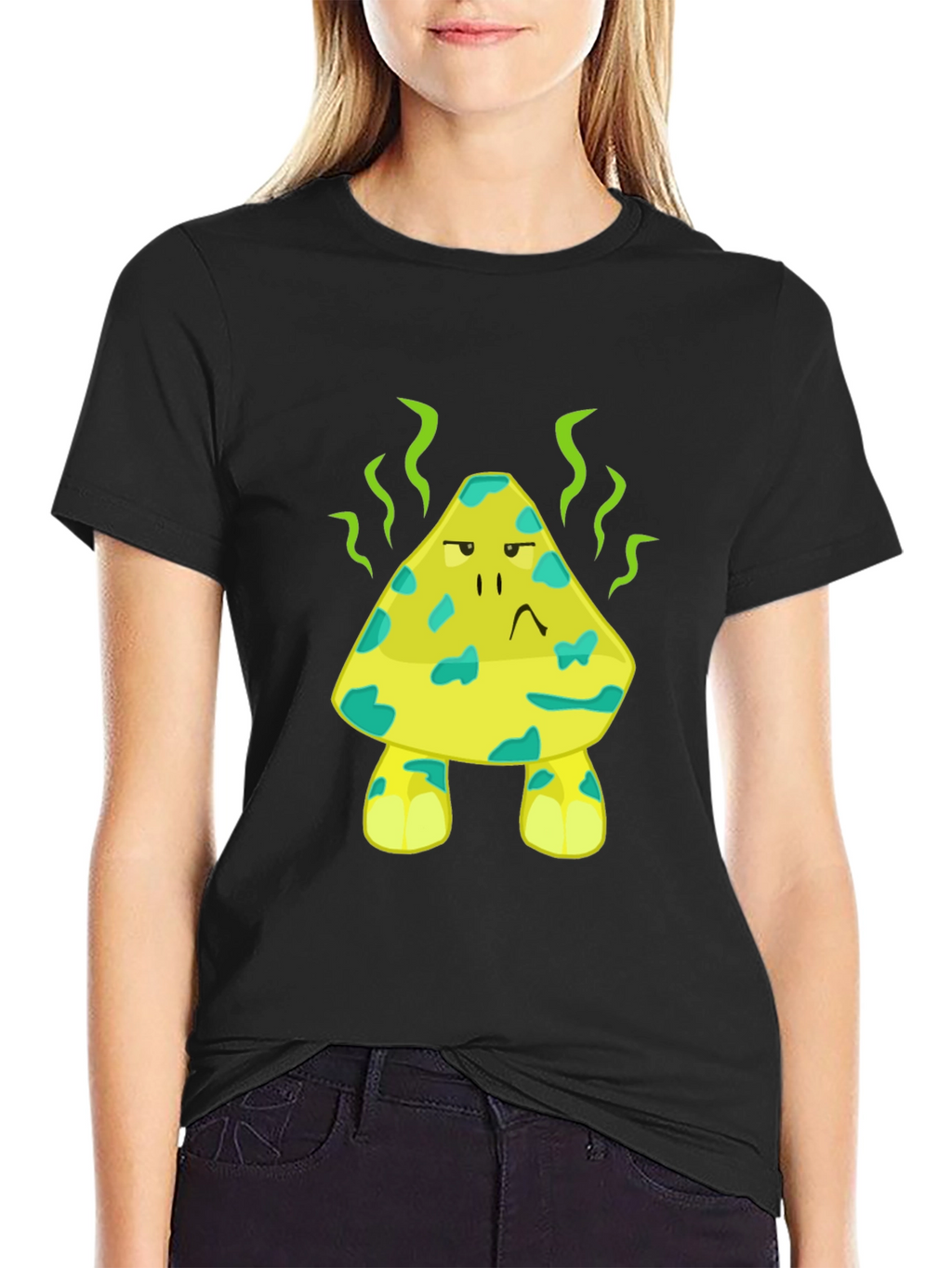 Stinky Cheese Cartoon Graphic Novelty T-Shirt