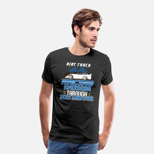Dirt Track Racing Fast and Dirty Racing Fan Race