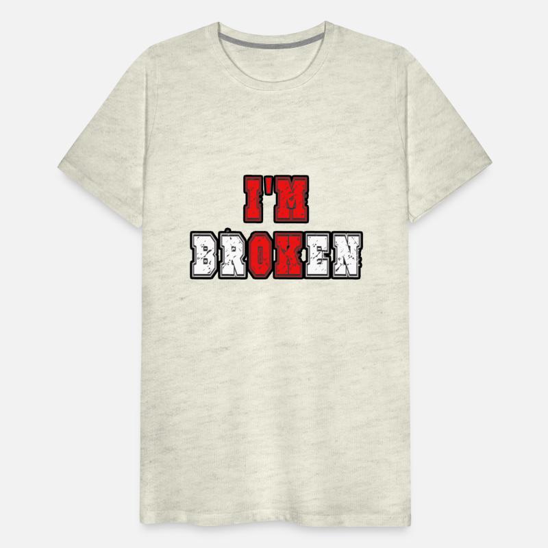 Distressed Im Ok Broken Invisible Illness