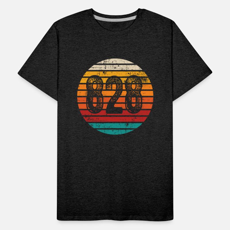 Distressed Vintage Sunset 828 Area Code