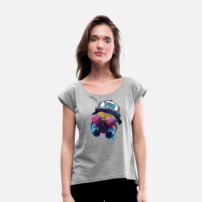 Dog Breed Pug Hip-hop Headphone Dog Breed