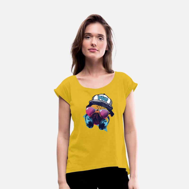 Dog Breed Pug Hip-hop Headphone Dog Breed