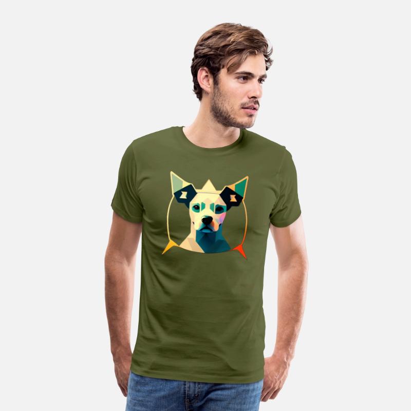 Dog Days An Abstract Canine Design with a Modern