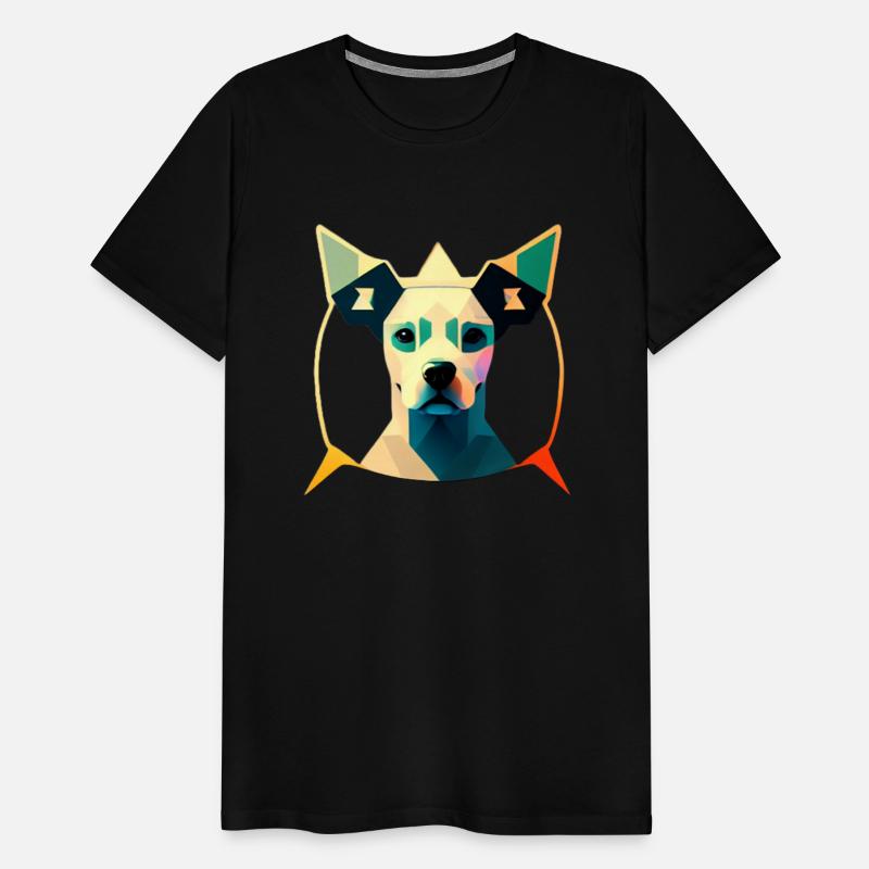 Dog Days An Abstract Canine Design with a Modern