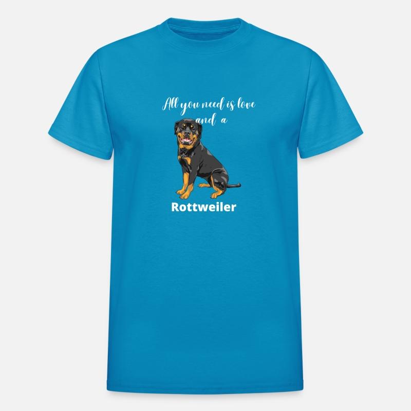 Dog Lover, All you need is love and a Rottweiler