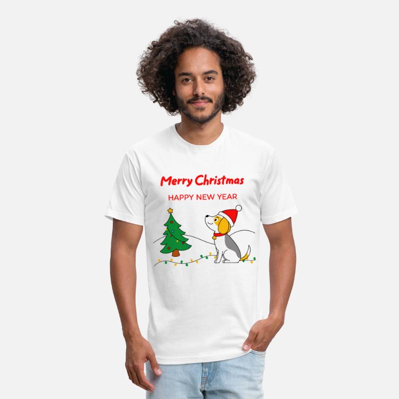 dog6 merry christmas happy new year