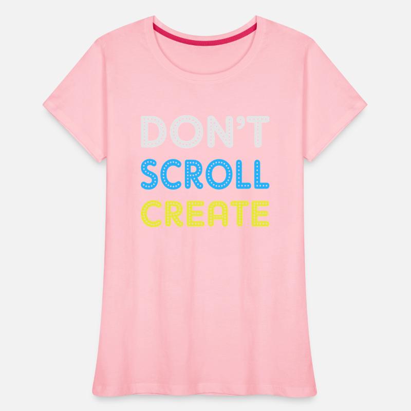 Dont Scroll Create Motivational Saying