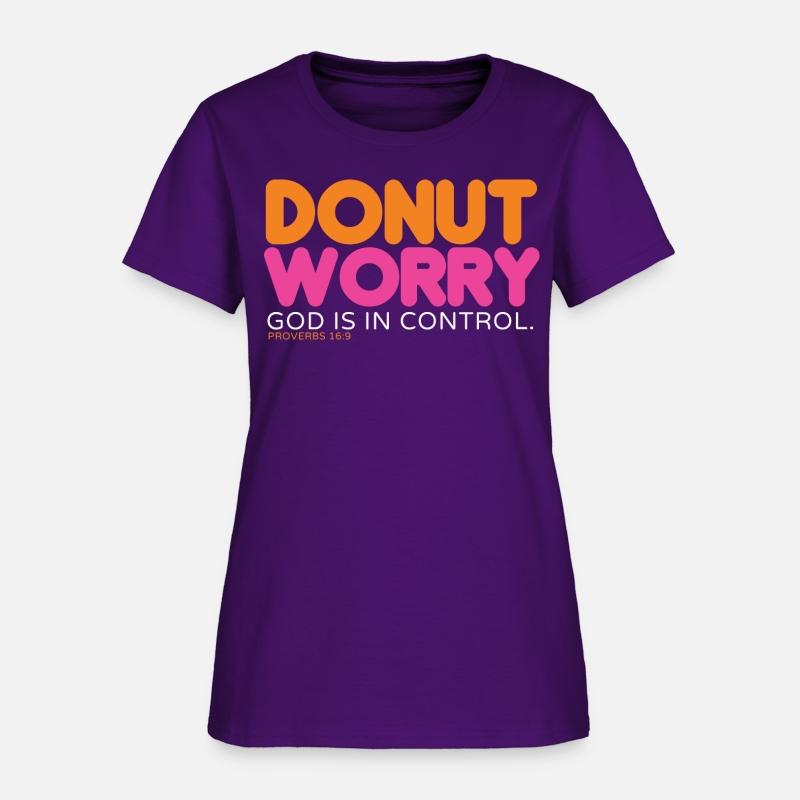Donut Worry God is in Control Proverbs 16:9