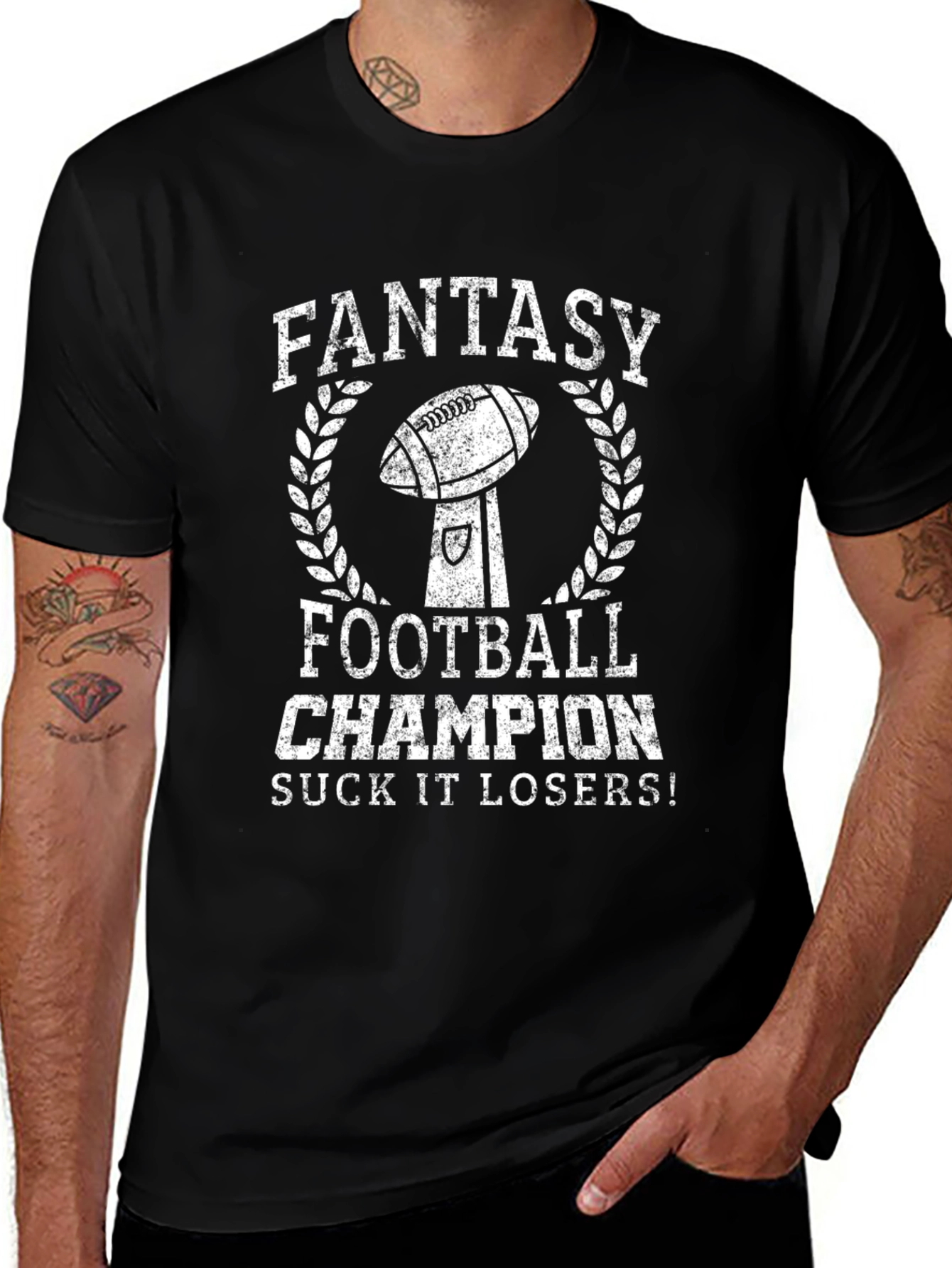 Fantasy Football Champion Graphic Tee
