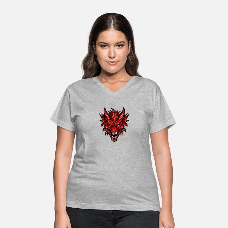 Dragon, mystical, gamer, logo, mascot