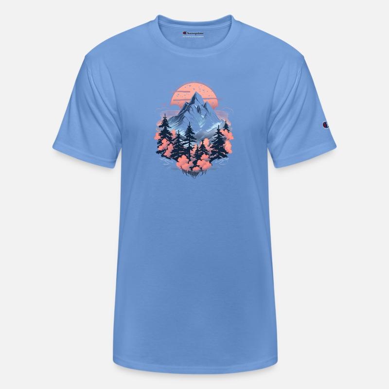 Dreamy Sunset Over the Peaks