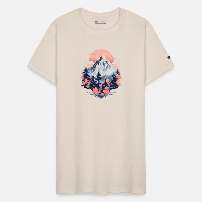 Dreamy Sunset Over the Peaks