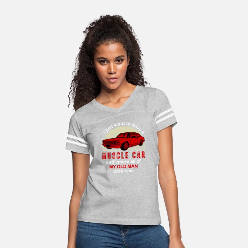 drive a muscle car graphic vintage for men women
