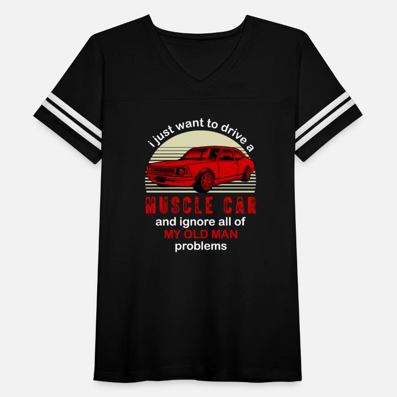 drive a muscle car graphic vintage for men women