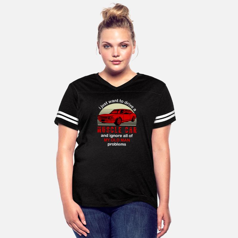 drive a muscle car graphic vintage for men women