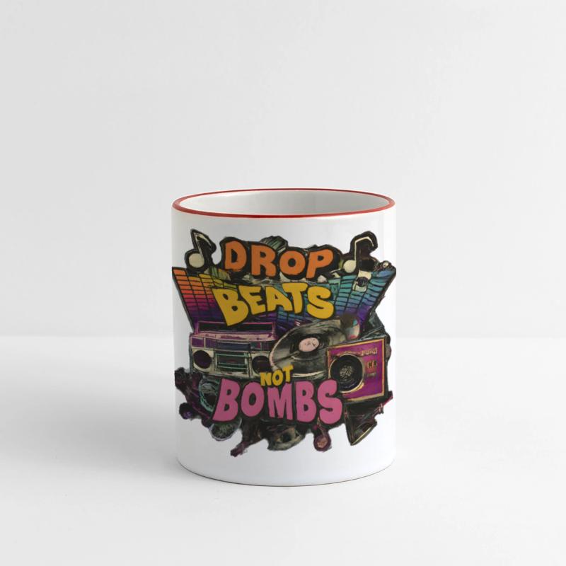 Drop beats not bombs Beats Over Bombs Peace love