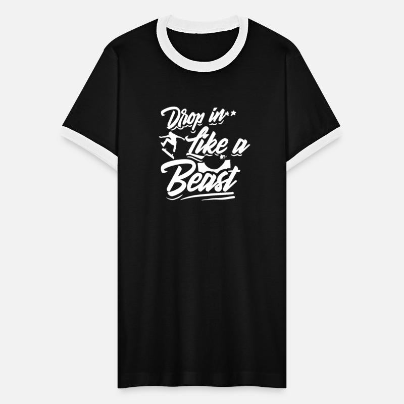 Drop In Like A Beast Skateboard Clothing