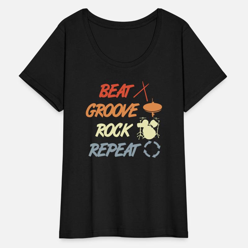 Drum Kit Vintage Look