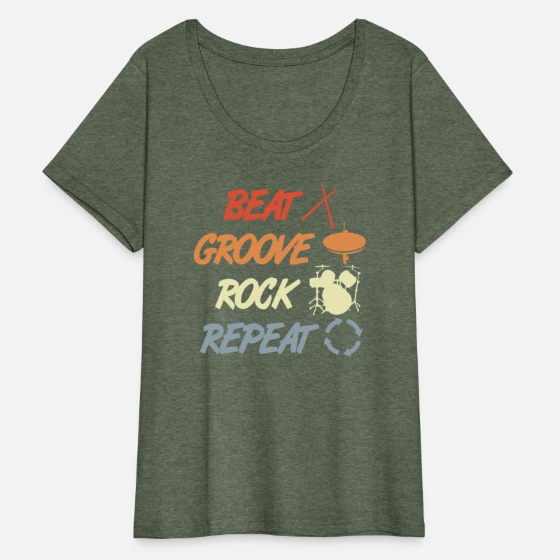 Drum Kit Vintage Look