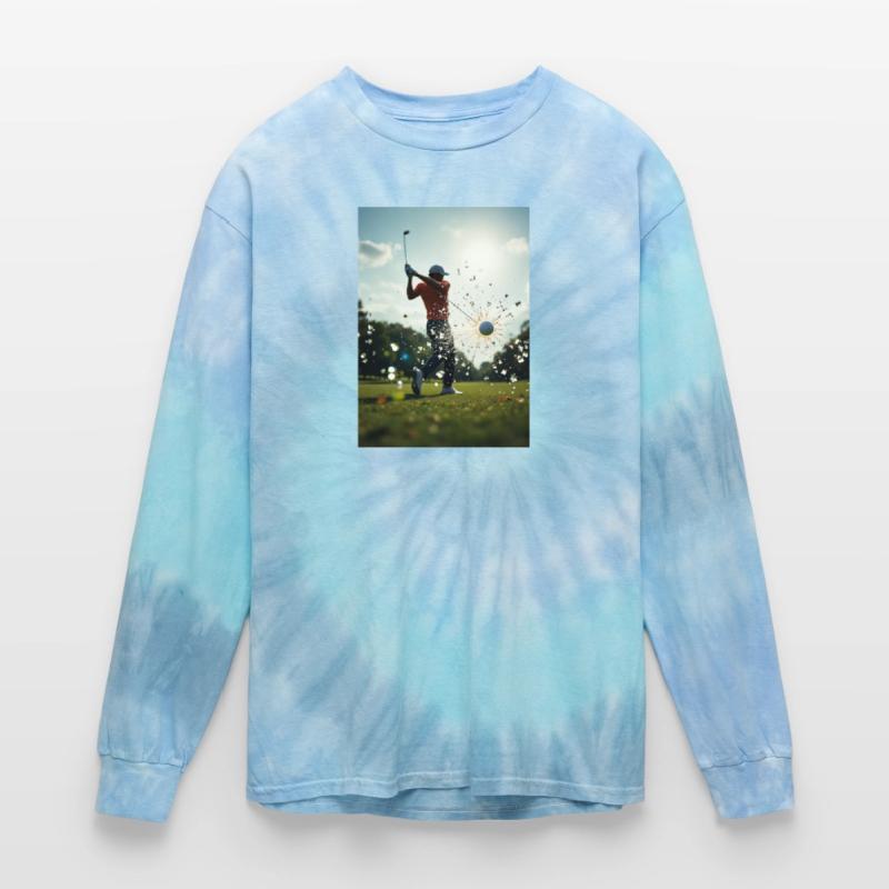 Dynamic Golf Swing Illustration