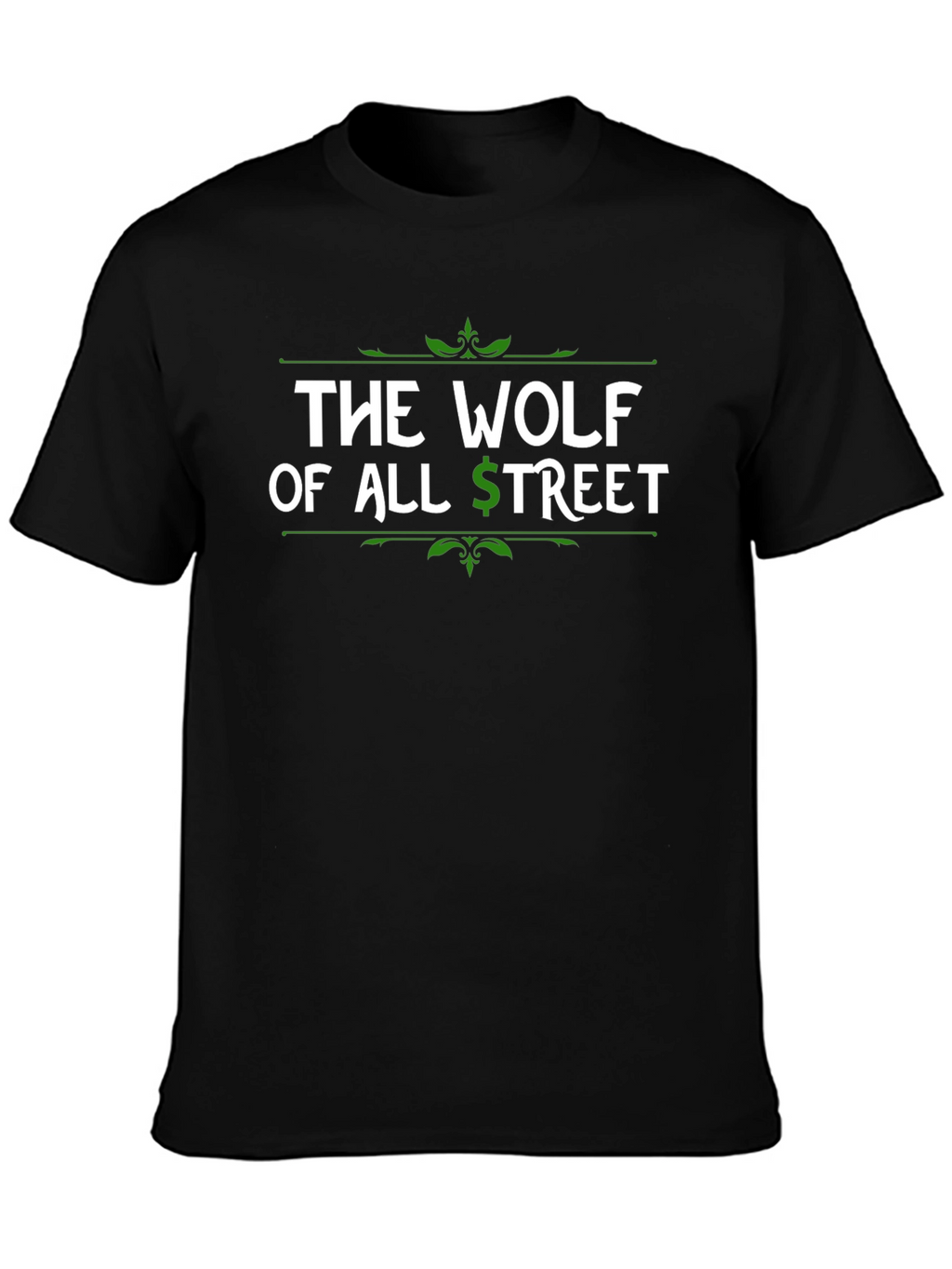 The Wolf of All Street T-Shirt - Black