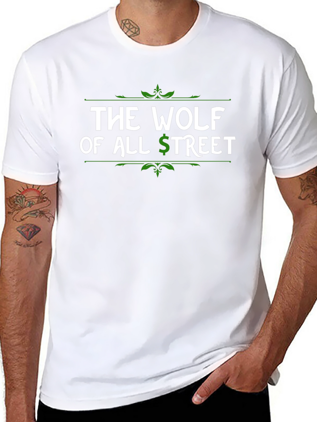 The Wolf of All Street T-Shirt - Black