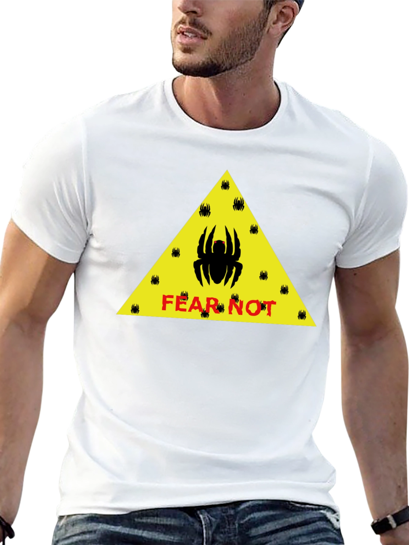 Fear Not Spider Graphic T-Shirt