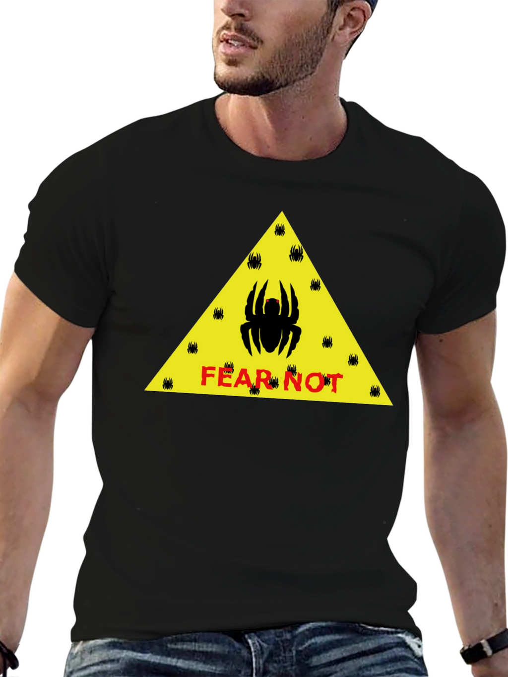 Fear Not Spider Graphic T-Shirt