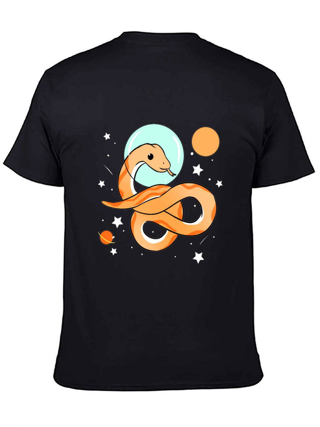 Cosmic Snake T-Shirt - Space Adventure Tee