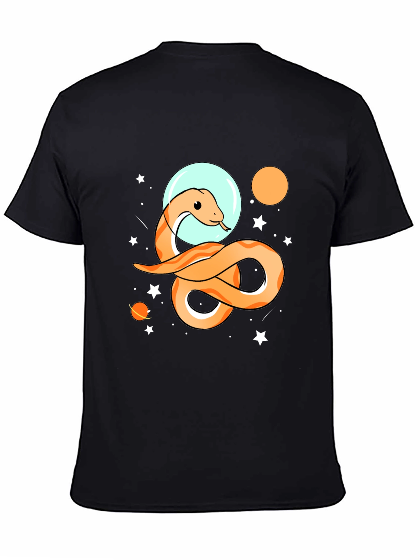 Cosmic Snake T-Shirt - Space Adventure Tee