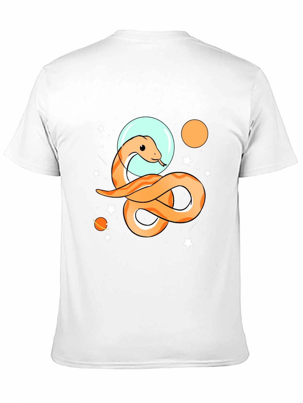 Cosmic Snake T-Shirt - Space Adventure Tee