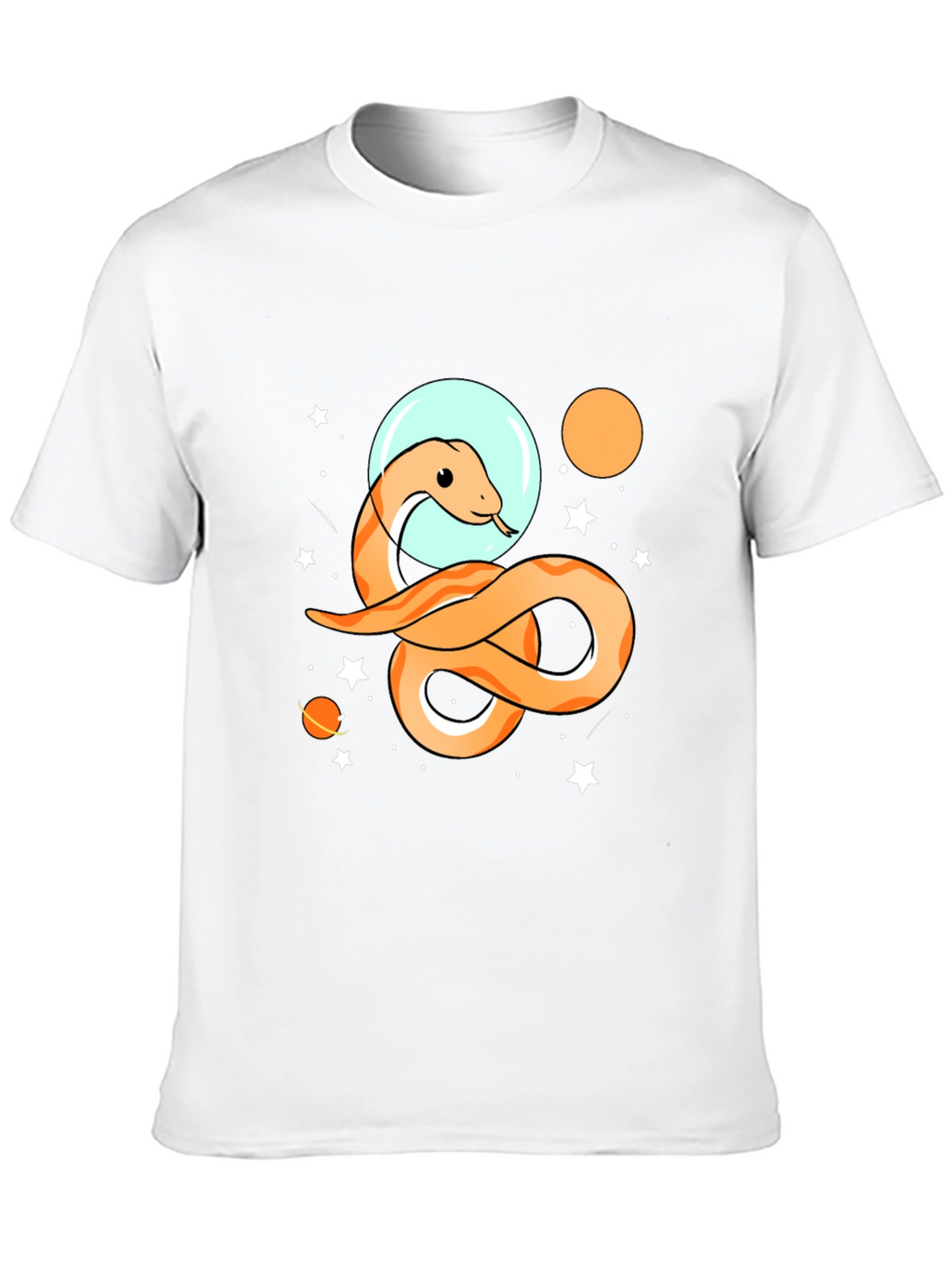 Cosmic Snake T-Shirt - Space Adventure Tee