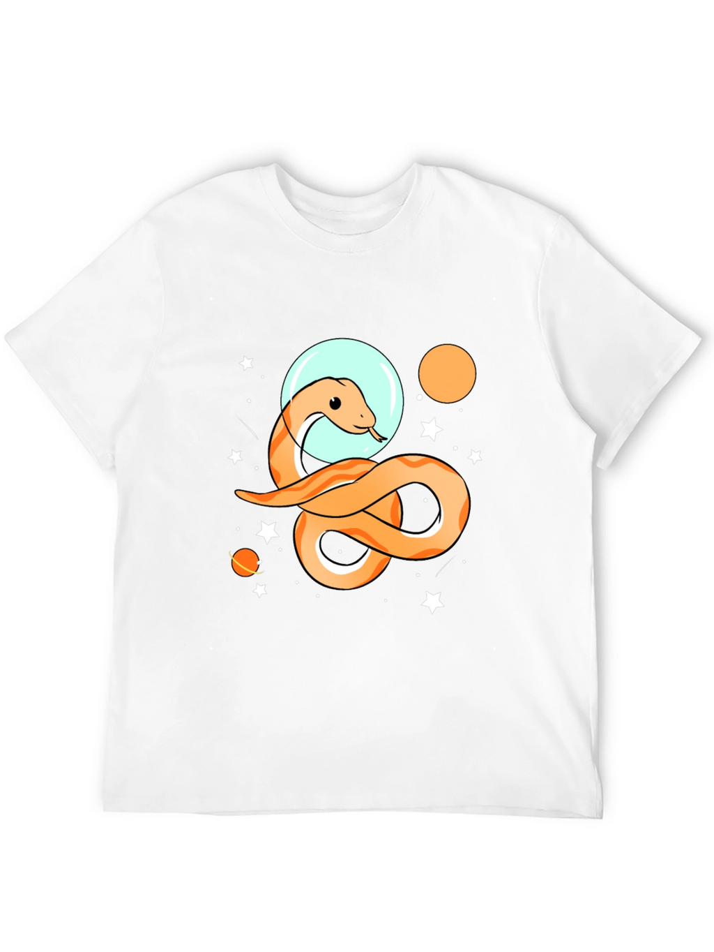 Cosmic Snake T-Shirt - Space Adventure Tee