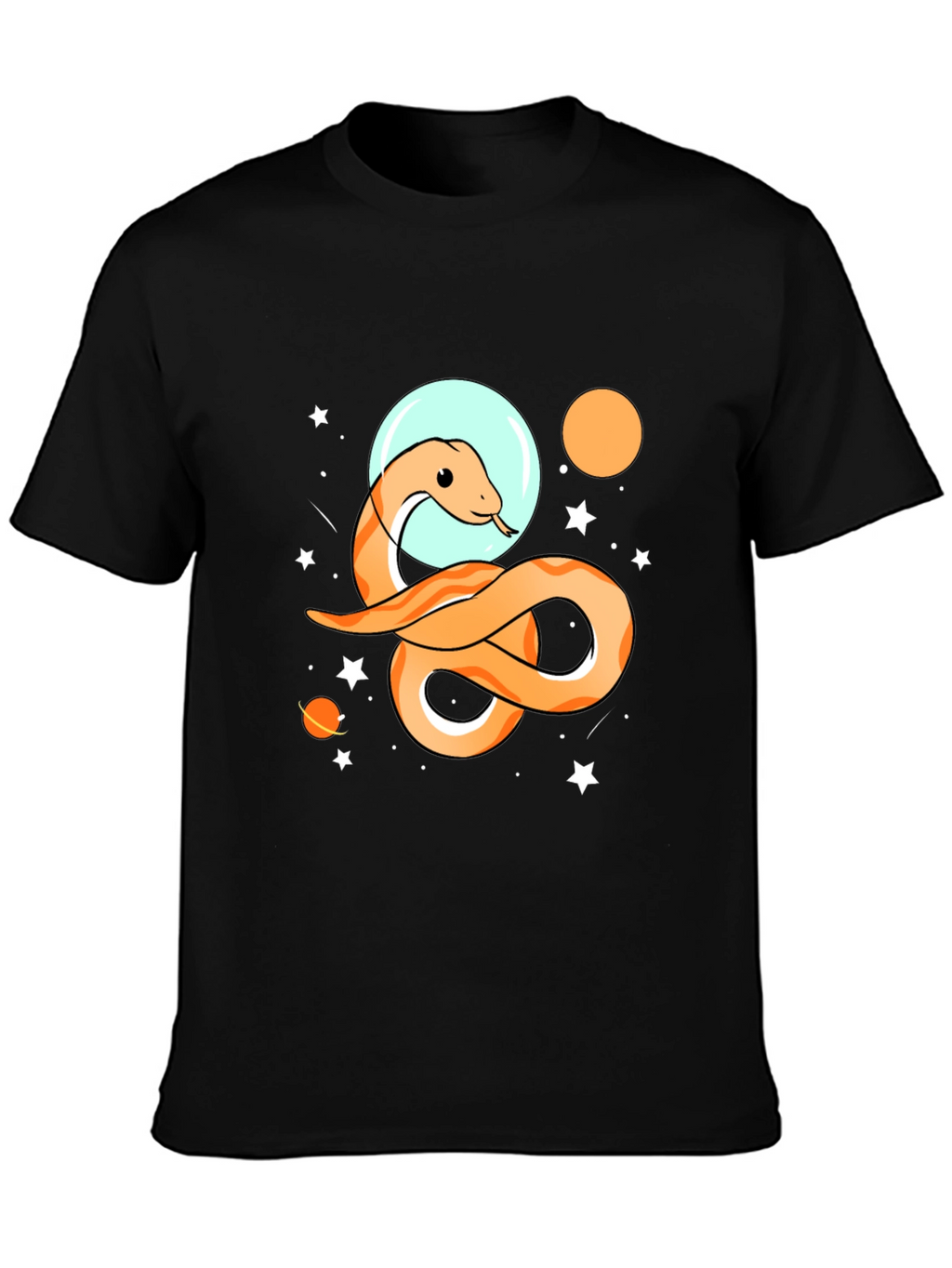 Cosmic Snake T-Shirt - Space Adventure Tee