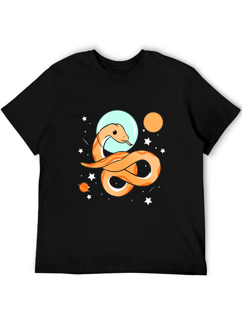 Cosmic Snake T-Shirt - Space Adventure Tee