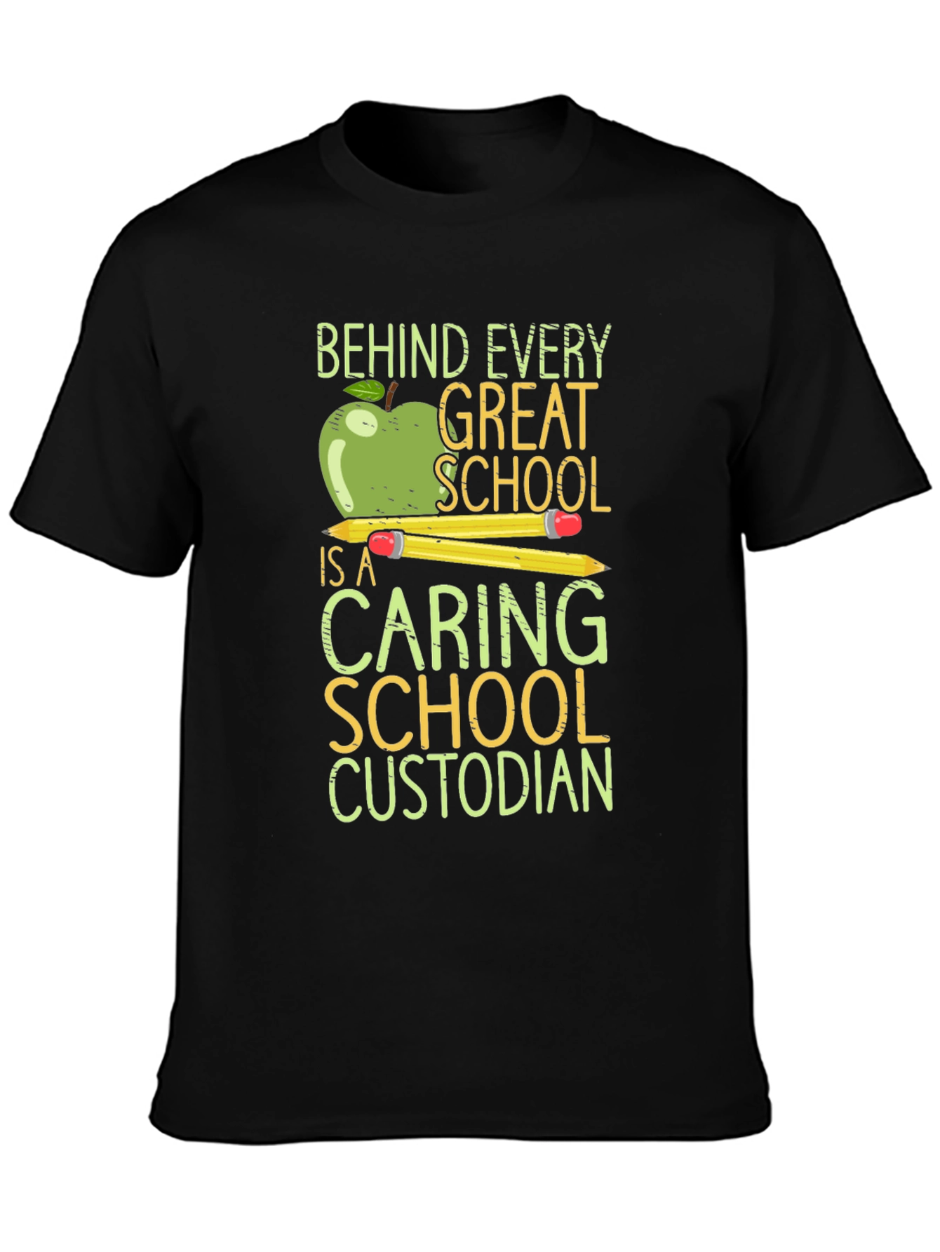 Caring School Custodian T-Shirt