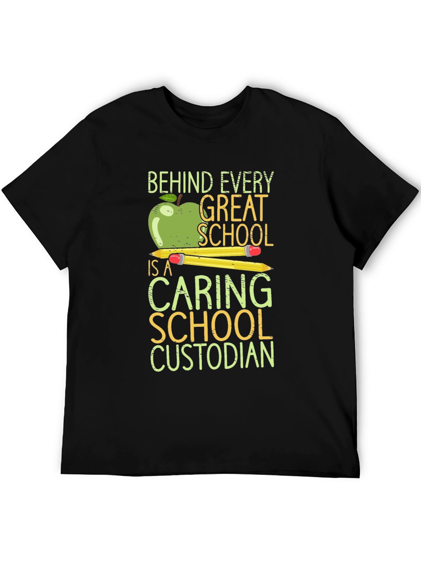 Caring School Custodian T-Shirt