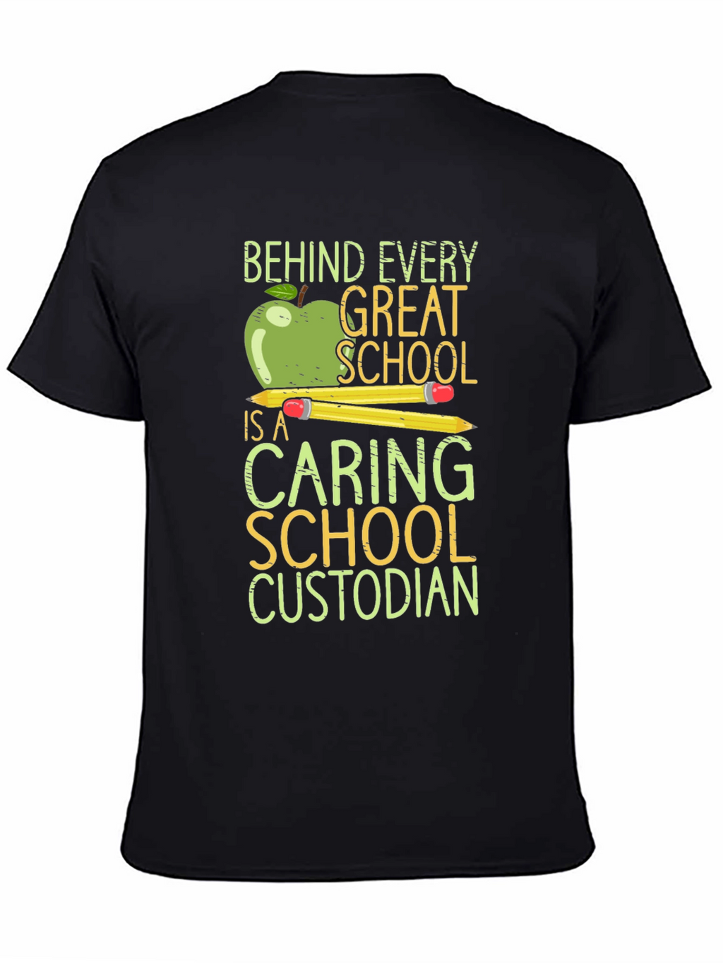 Caring School Custodian T-Shirt
