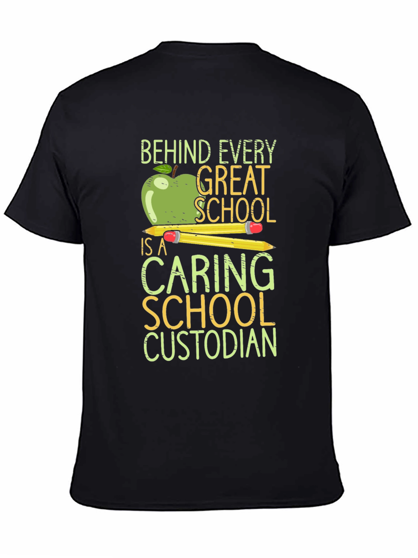 Caring School Custodian T-Shirt