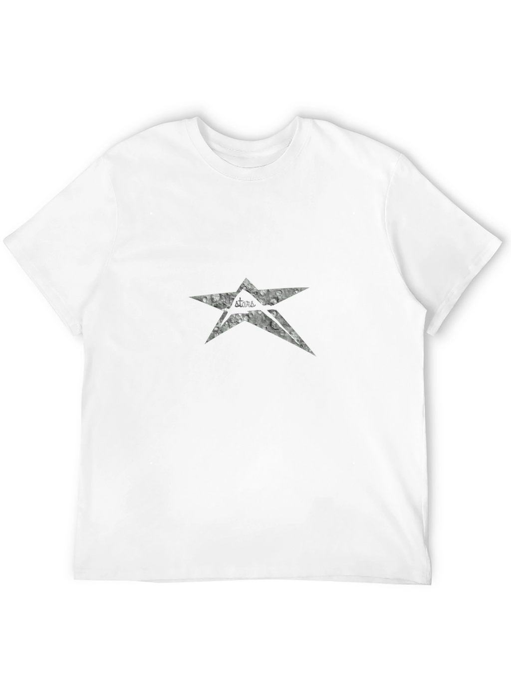Stars Graphic Black T-Shirt