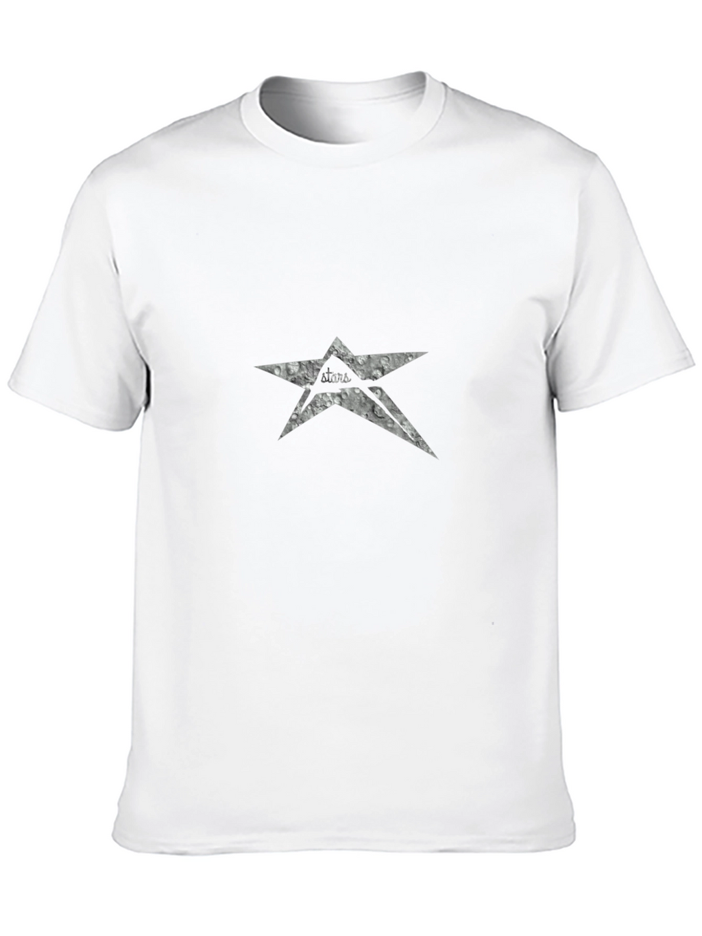 Stars Graphic Black T-Shirt